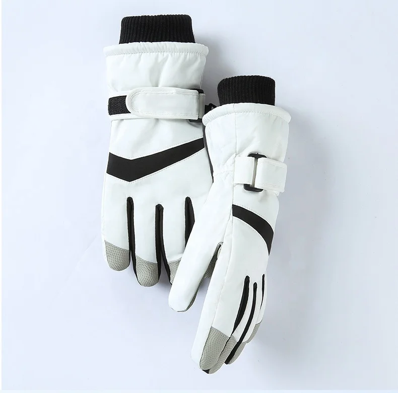 Wholesale Windproof Thermal Men Winter Sport Waterproof Touch Screen Ski Gloves