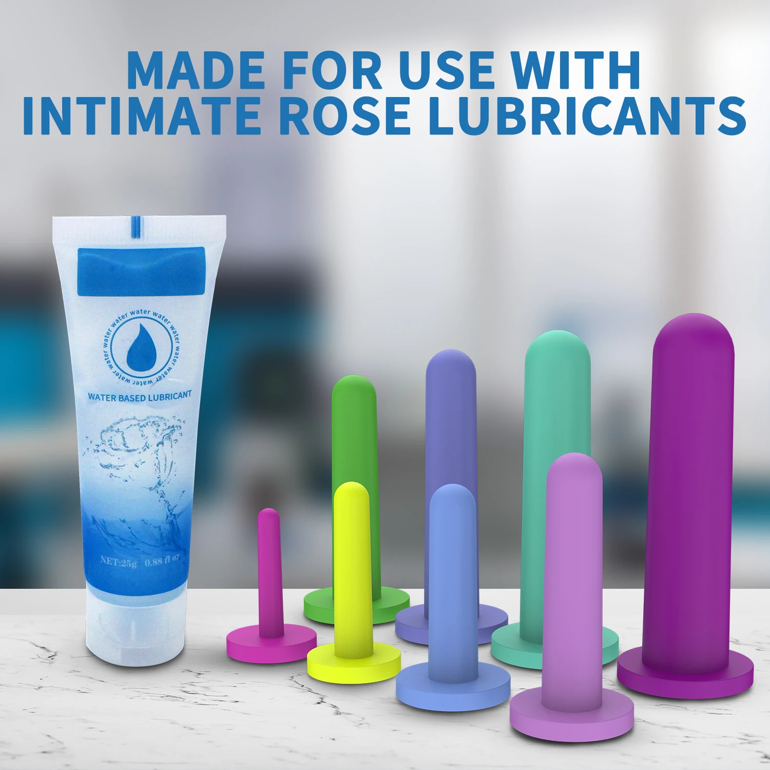 Wholesale Silicone Dilators for Women Pelvic Floor Muscle Trainers Silicone Vaginismus dilators