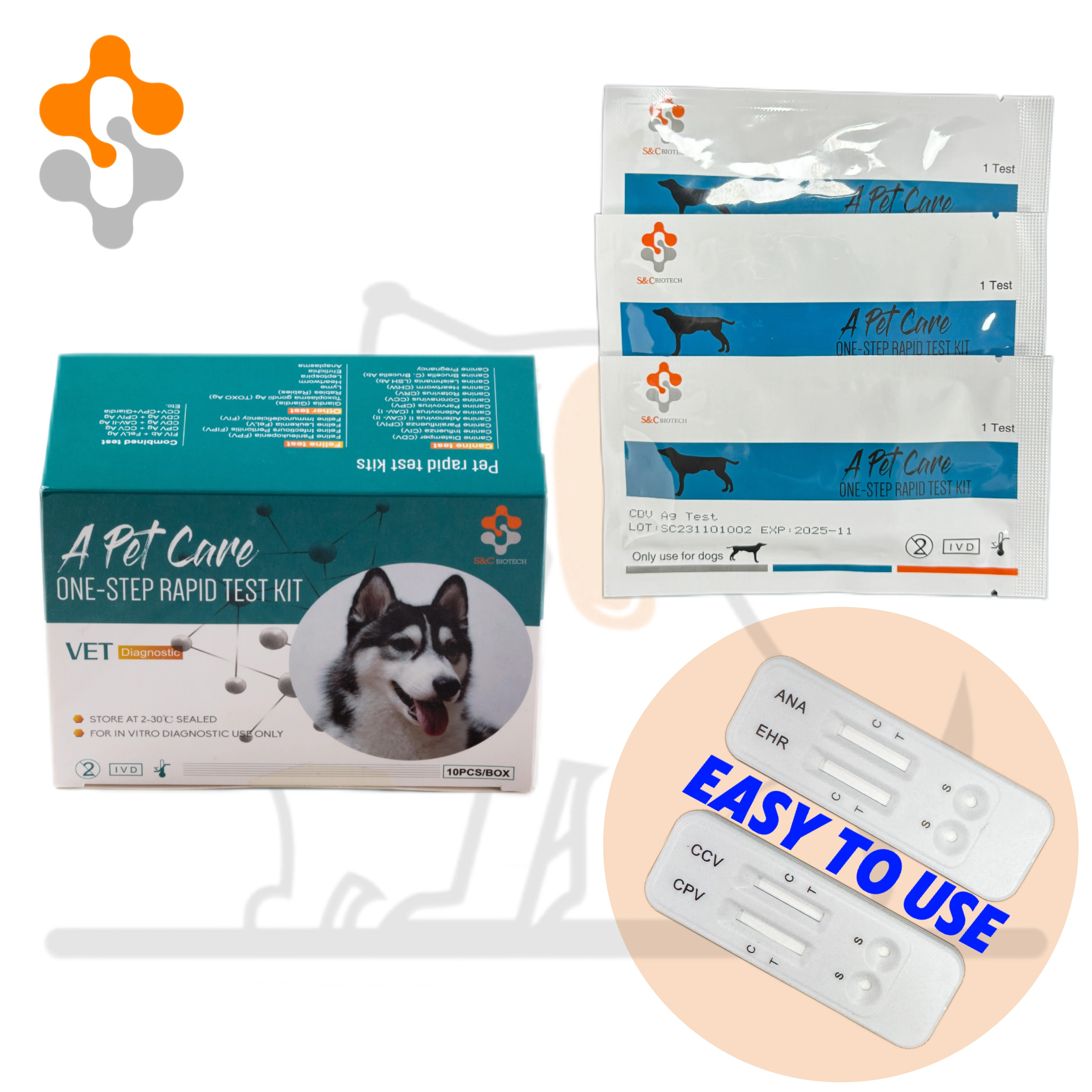 pet hiv canine rln rapid pregnancy rapid test kit for animal
