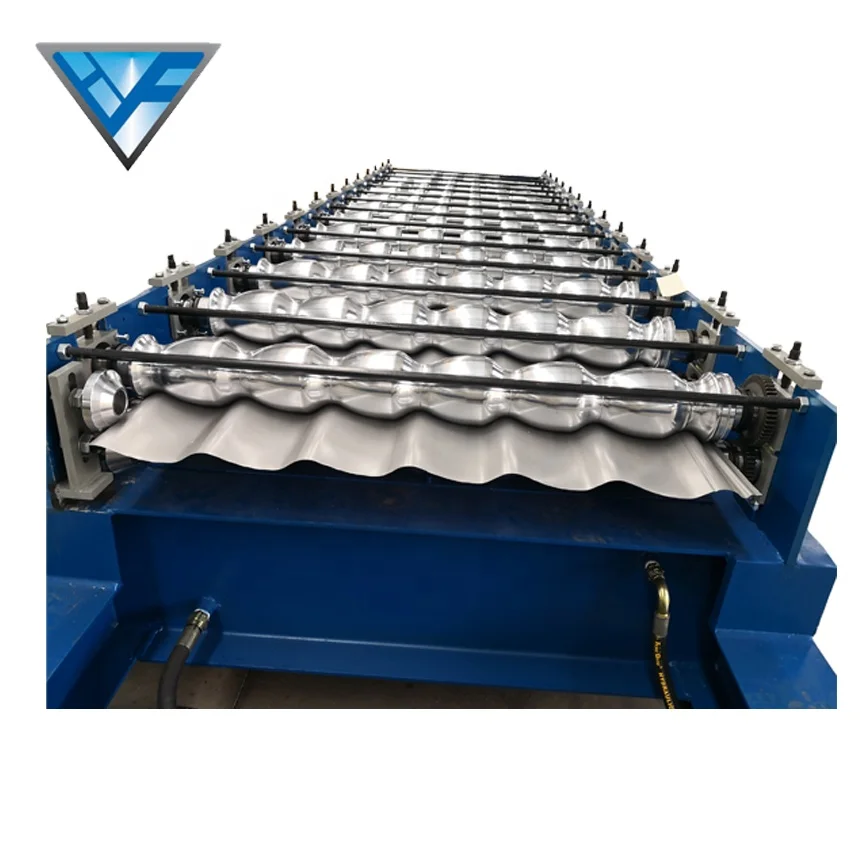 Aluminum Roofing Sheet Roll Forming Machine Metal Tile Making Machine in China