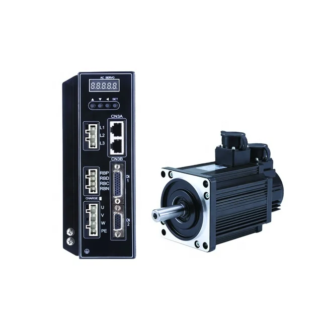 1.5kw 2500rpm 17 bit absolute encoder servo motor with driver