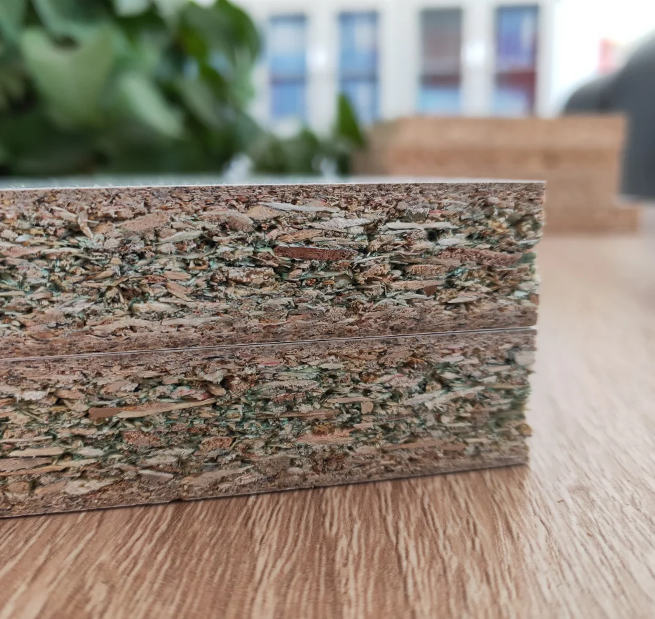 High Quality E0 E1 Grade Particleboard Melamine Ecological Board Eco-friendly OSB Laminated Particle Board Chipboard