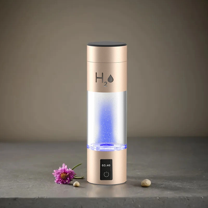 New Design Portable Pressure Relief SPE Technology 3000ppb 1500ppb Hydrogen Rich Bottle Generator Water Cup