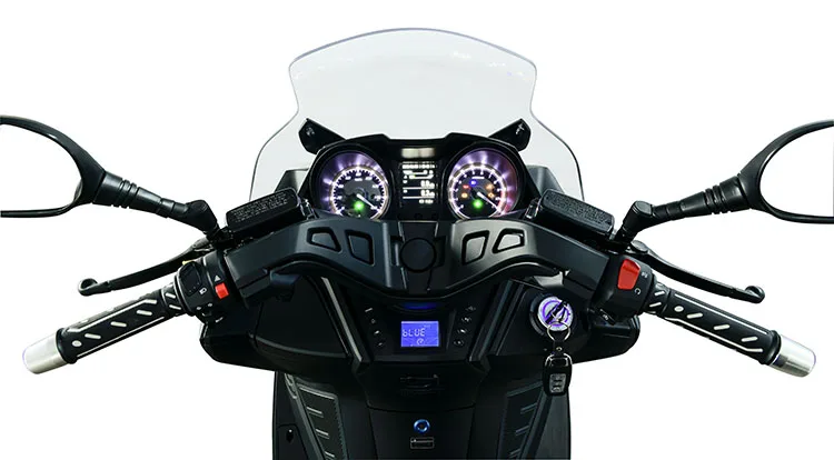 Strong power Hot Sell 300CC High Speed TFT speedometer Gas Off Road maxi scooter Motorcycle For Adult with EEC