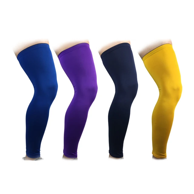 Real Knee Pad Custom Breathable Running Basketball Cycling Long  Compression Knee Leg Sleeve Neoprene Knee Pads