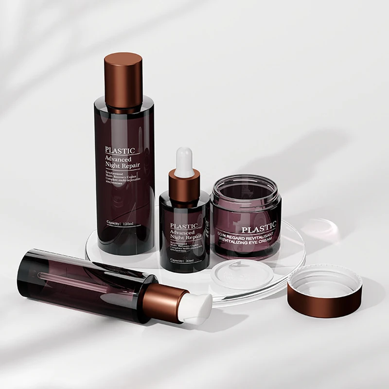 New Arrival Serum Lotion Pump Bottle Glass Cream Bottles And Jars Lotion Bottle Skincare Packaging With Pump Sprayer