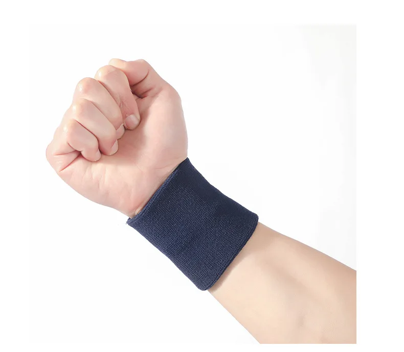 Custom Colorful Elastic Tennis Orthopedic Brace Sweatband Wrist Support Band for Gym Protection