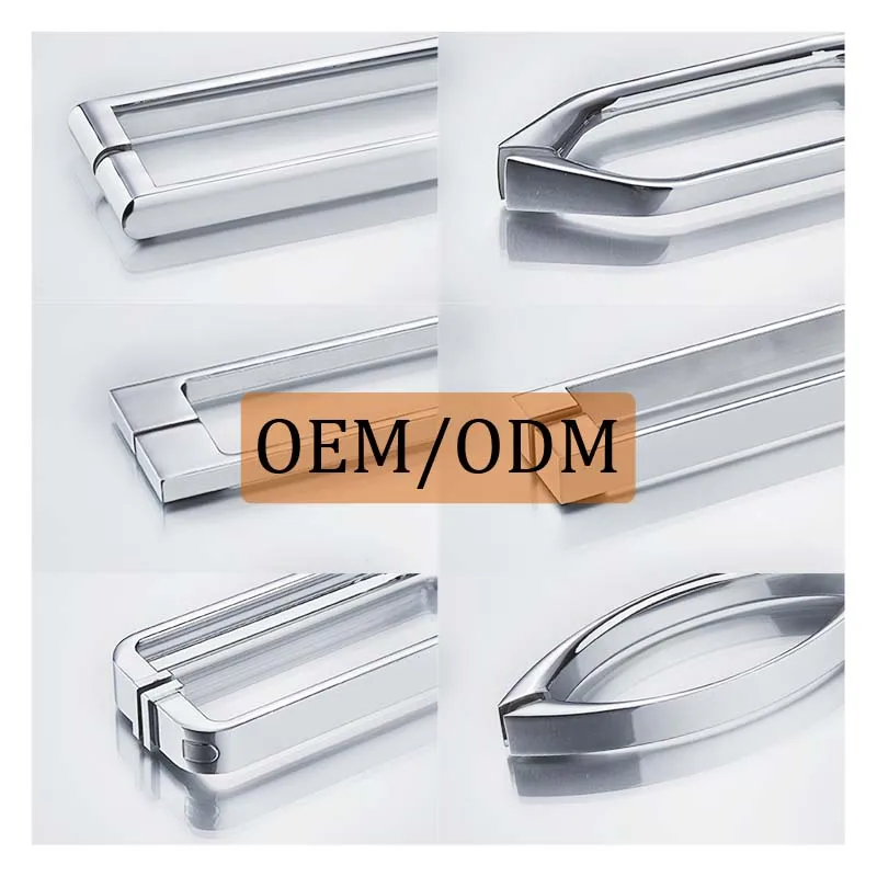 Hydrorelax supports the customization of various popular styles of shower door knob