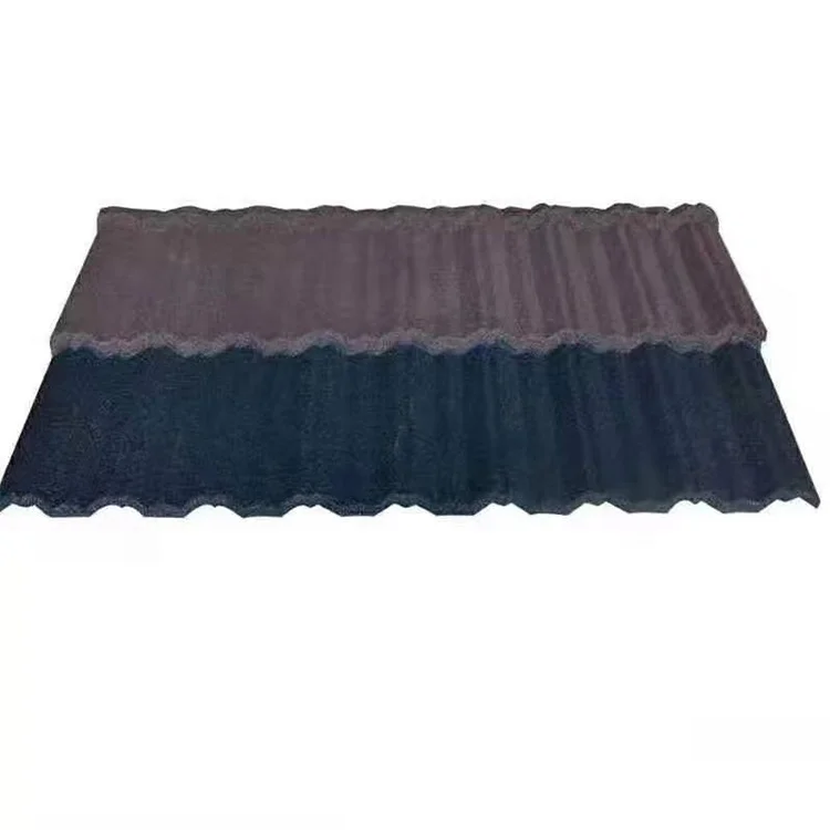 price stone coated metal roof tile colorful stone coated steel roofing tiles