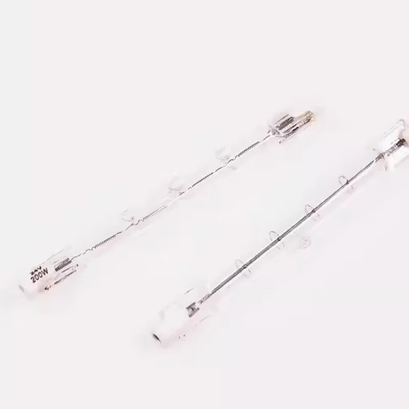 HoneyFly J118 Halogen Lamp Bulbs 100W 200W 24V R7S Double Ended 118mm Filament Flood Lights Quartz Tube