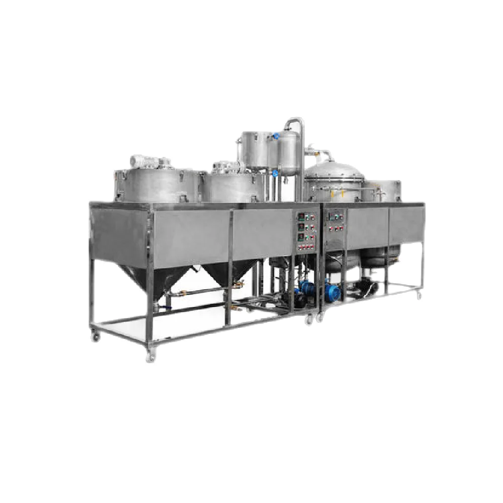 Small Edible Oil Refine Machine Mini Refining Crude Oil Refinery Machinery Equipment