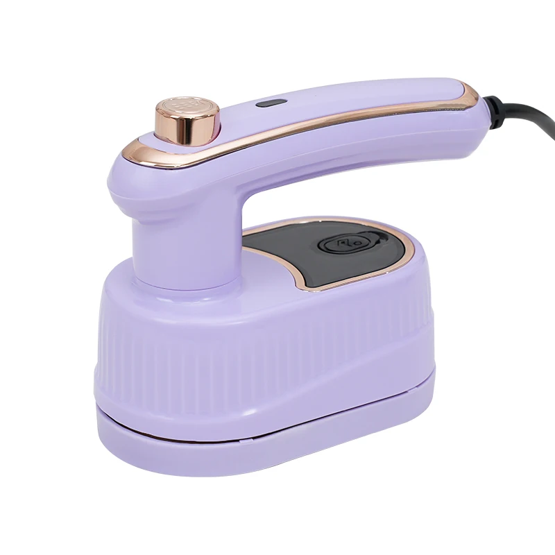 Portable Mini Electric Steam Iron Handheld Dry Iron with Folding Feature for Home Travel for Garment Ironing Hotels Households