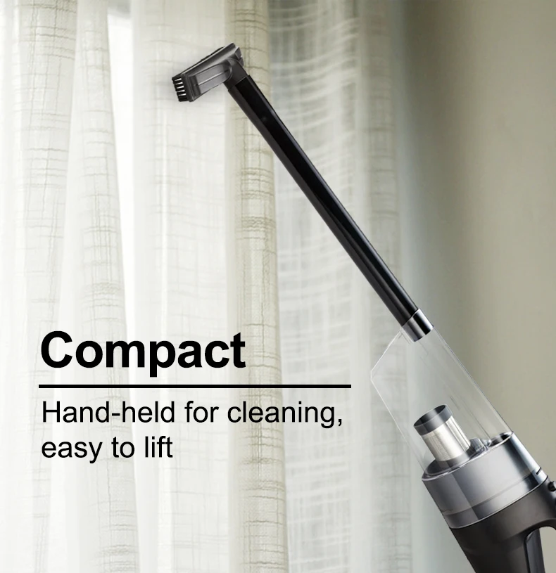 ELUXGO Handheld Cyclone Washing Machine Home Appliances Floor and Carpet Bagless Vacuum Cleaner