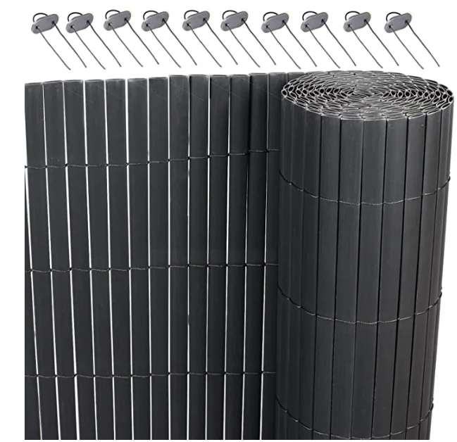 Canisse PVC - Anthracite - Double Face