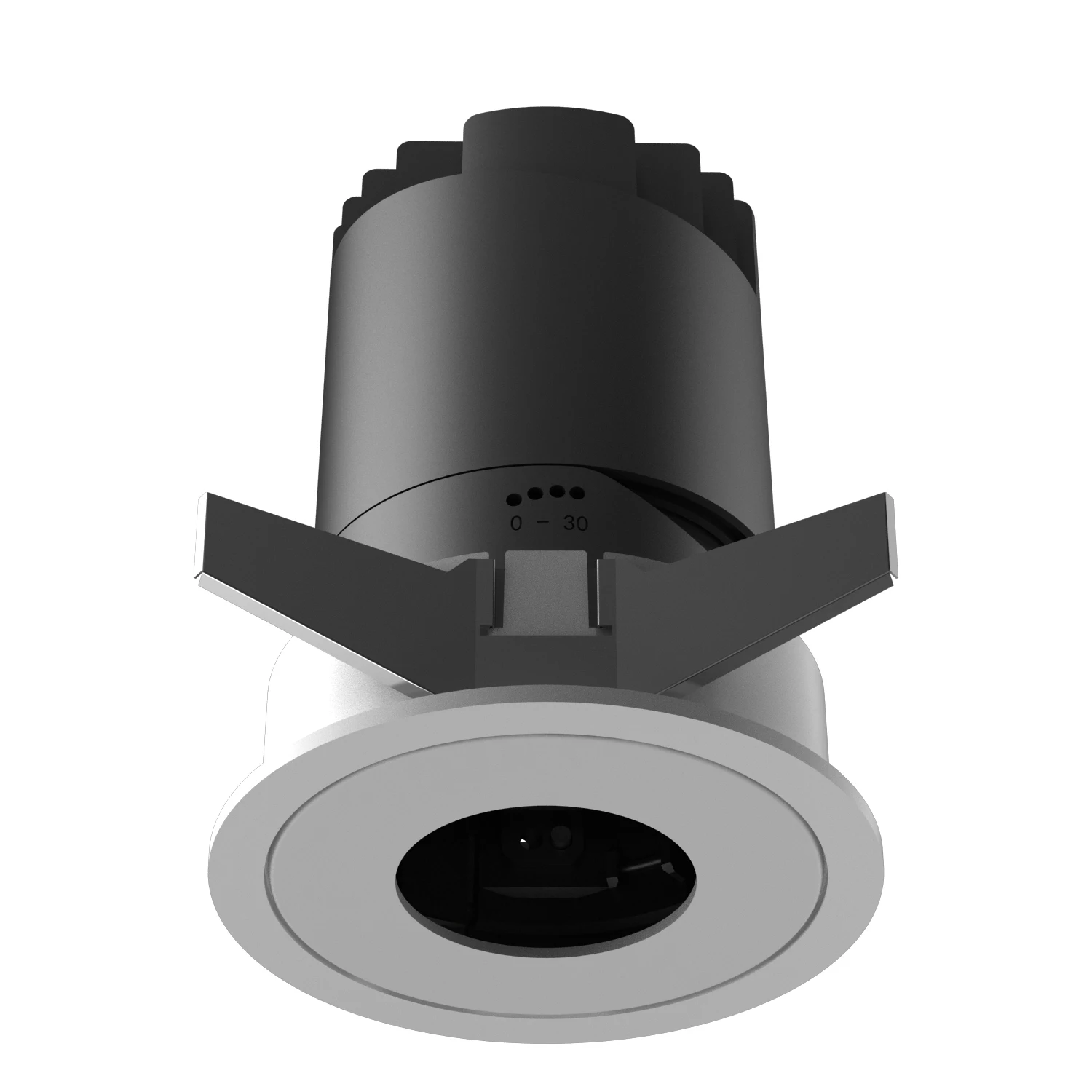 Anti-Glare LED Spot Lights Cob Spotlight Downlights Recessed Design 7W 20W Range 3000K 4000K Hotel Residential Use IP44