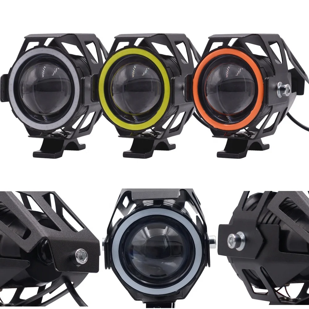 Может занять от 10 до 30 Вт LED Spot Light рабочий свет внедорожный вспомогательный дальнего света тумана для Motocicleta U7 мотоцикл