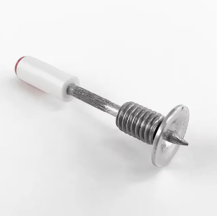 Threaded Mini M8 Nail Powder Threaded Integrated Nail  Fastening shooting Nail New Ceiling driving pins