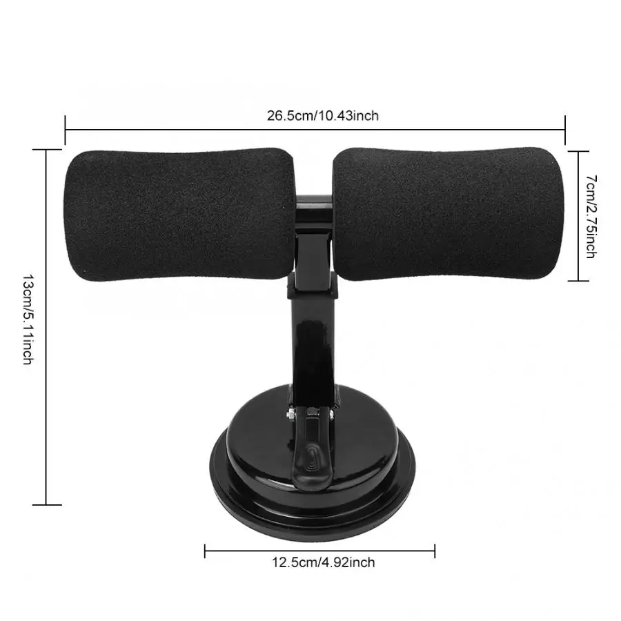 Portable Adjustable Self Suction Exercise Body Fitness Equipment sit up bar  for Men Women Fitness