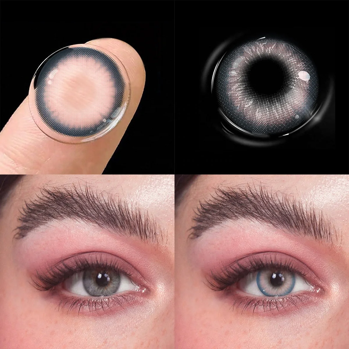 2024 Lady Color yearly Contact Lens Wholesale Natural Colors Eye Fashion Natural soft Colored Contact Lenses