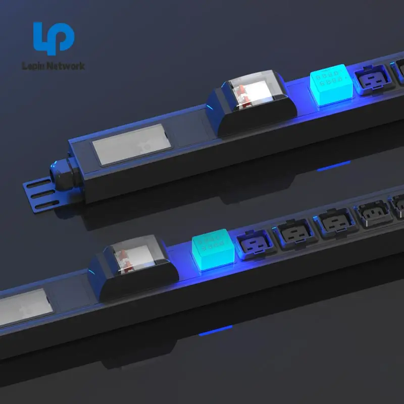 220-250 V C19 Smart Ip Meter Monitor Pdu Rack Power Distribution Unit For Data Center
