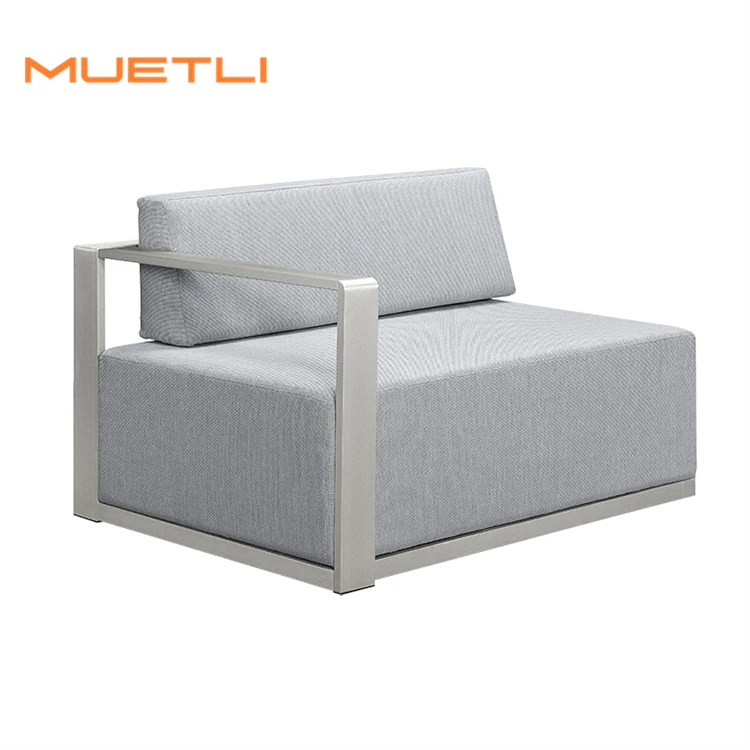 Factory Wholesale Luxury Outdoor Sofas Large Sectional Furniture Patio Couch Garden Sets