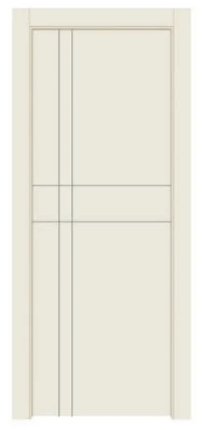 Cheap Price Modern House Interior Room White Waterproof Pvc Door Wpc Door Design