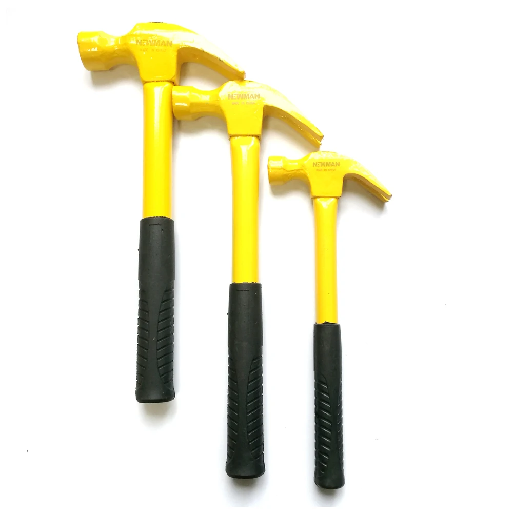 NEWMAN cheap price best bent head sizes 8oz 12 oz 16 ounce claw hammer