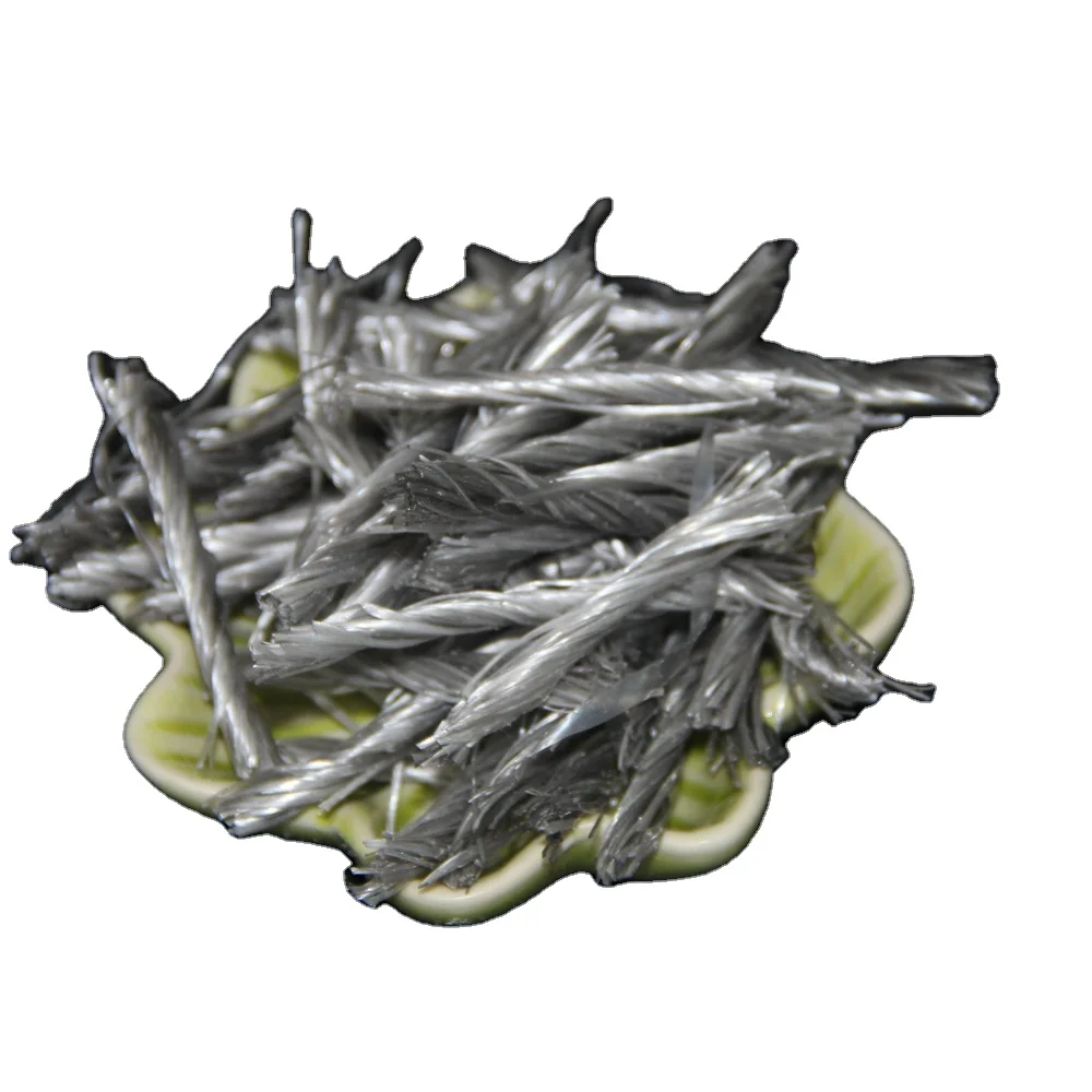 Скрученное волокно макрополипропиленовое твист-волокно для армирования