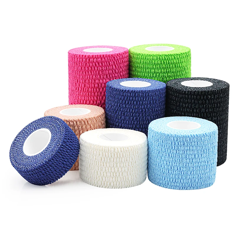 Easy Tear Weightlifting Thumb Tape Strong Grip Sweatproof Cross Fit Tape Light Elastic Adhesive Bandages