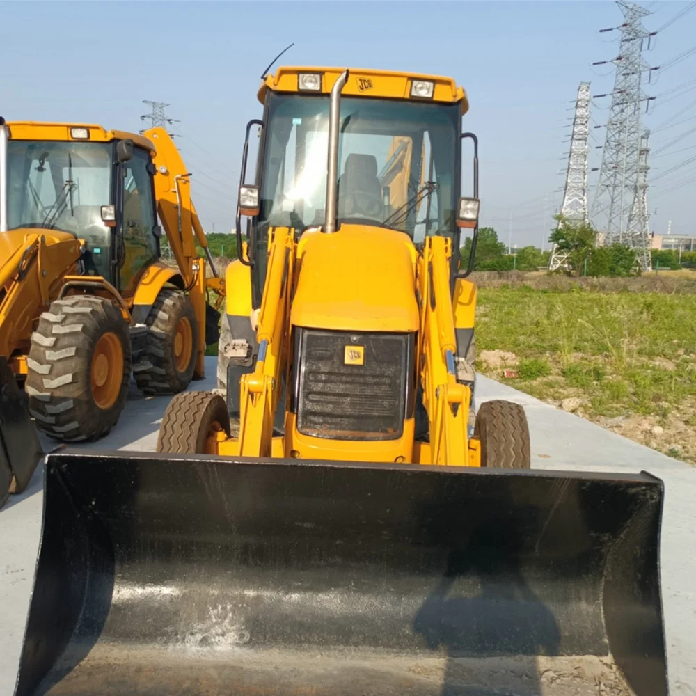 Лучшая цена высокоэффективный колесный погрузчик JCB 3CX 4CX высокопроизводительный подержанный экскаватор-погрузчик