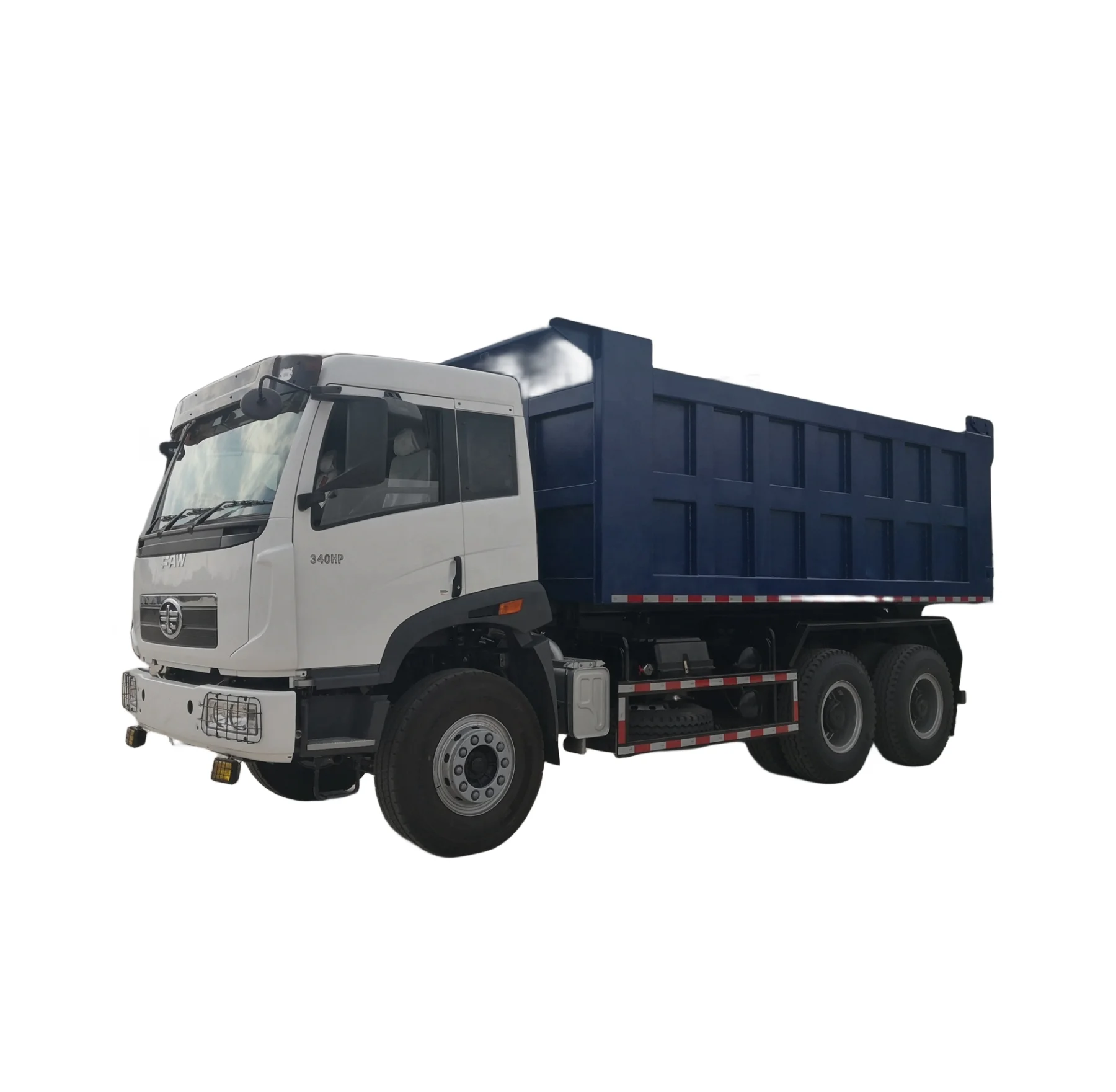 China FAW J5P RHD 340 Horse Power 50 Tons 6x4 Drive 10 Wheels Dump Trucks for Sale