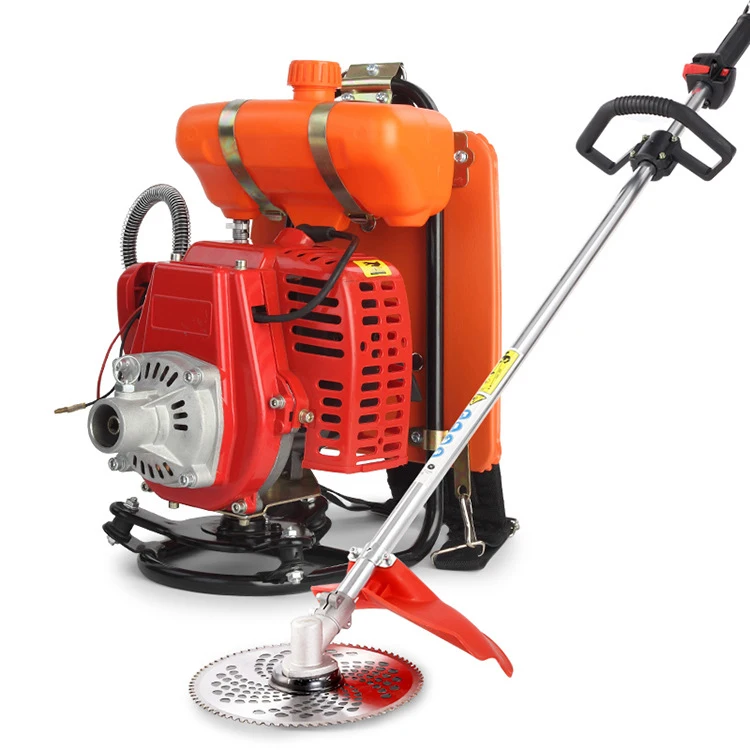 Miwell Backpack Brush Cutter 2-Stroke Float Lawn Mower Grass Cutting Machine