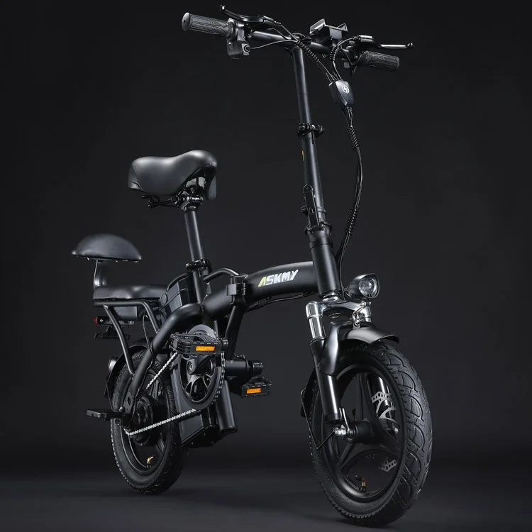 Fast Delivery 1401 Steel Folding Electric Bike 25km/h Speed City Bike 10AH 350W Motor Electric Bike Motorcycle E-bicycle E-bike