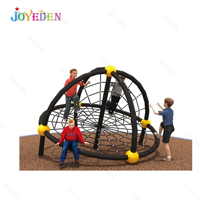 Customize Outdoor Rope Course Adventure amusement park kids rock climbing frame for outdoor playground equipment