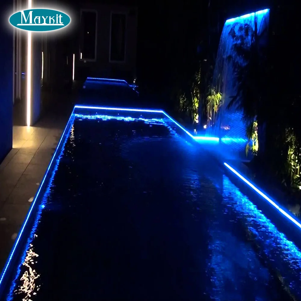 MSOF-42*1.0 Mitsubishi Brand Multi-Strand Side Glow Fiber Optic pool Edge Lights