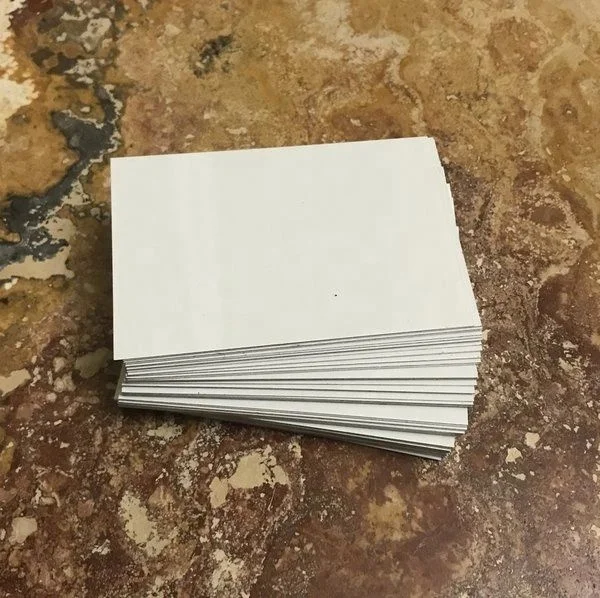 Alumetal 0.45mm 0.65mm 1.15mm painted high glossy sign blanks plate aluminum