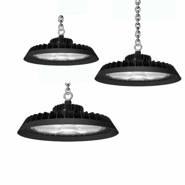 3 CCT Регулируемая мощность UFO High Bay светодиодный свет коммерческий промышленный Highbay освещение 150 Вт