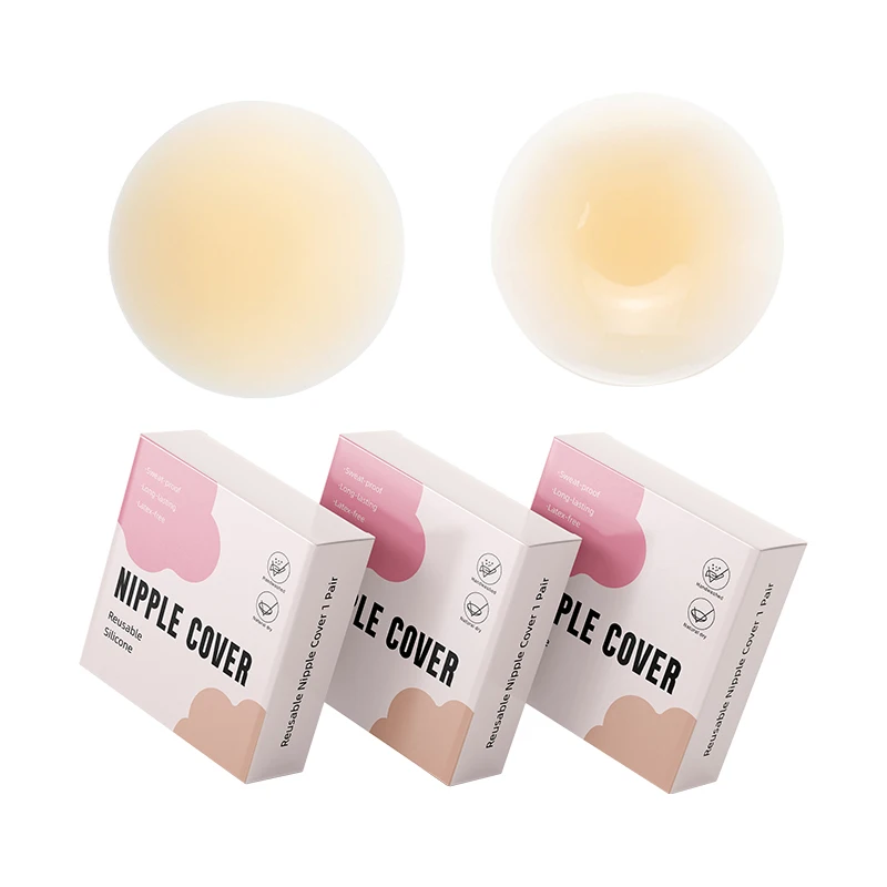 INVISFEEL invisible underwear nipple cover breast petals corsage silicone nipple sticker m breast lifting nipple pad