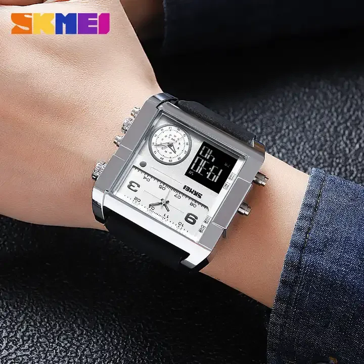 Skmei New Model 2020 Sport Waterproof retro style watch for men digital auto date