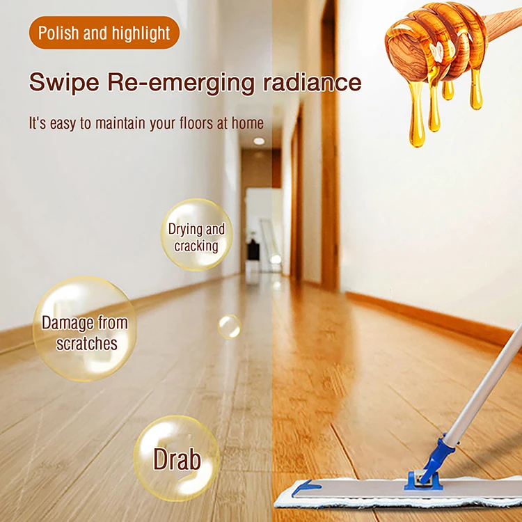 OEM  Wood Floor Polish & Conditioner Beeswax Oil  Hard Wood Cleaner and Polish Furniture Restore manufacturer