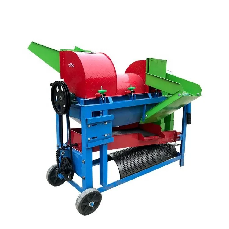 Electric Farm Corn Soybean Shelling Thresher Peeling Machine Diesel Maize Sorghum Husker Threshing Sheller Machine for Sale