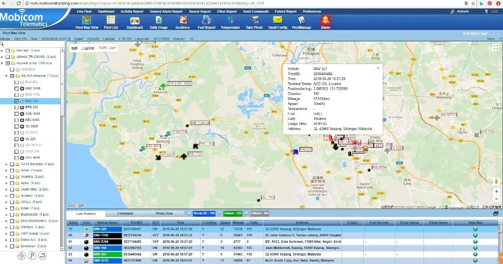 Модуль iot решения Mobicom продвинутая система gps слежения программное