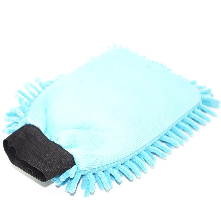 
Top Quality Super Water Absorbent Microfiber Chenille Car Wash Mitt 