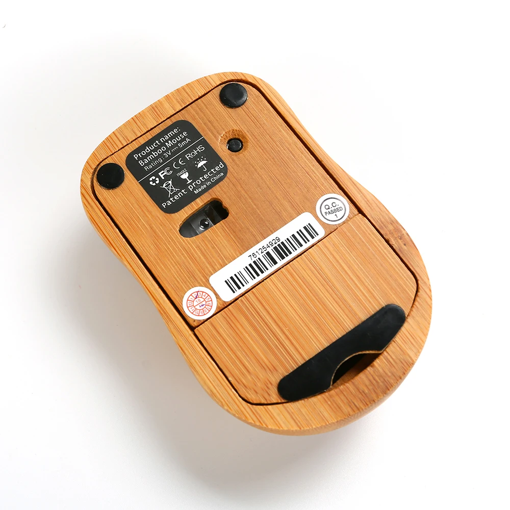 Wholesale Promotion Gift Eco-friendly Hmade Bamboo wireless wifi Keyboard  Mouse Combo