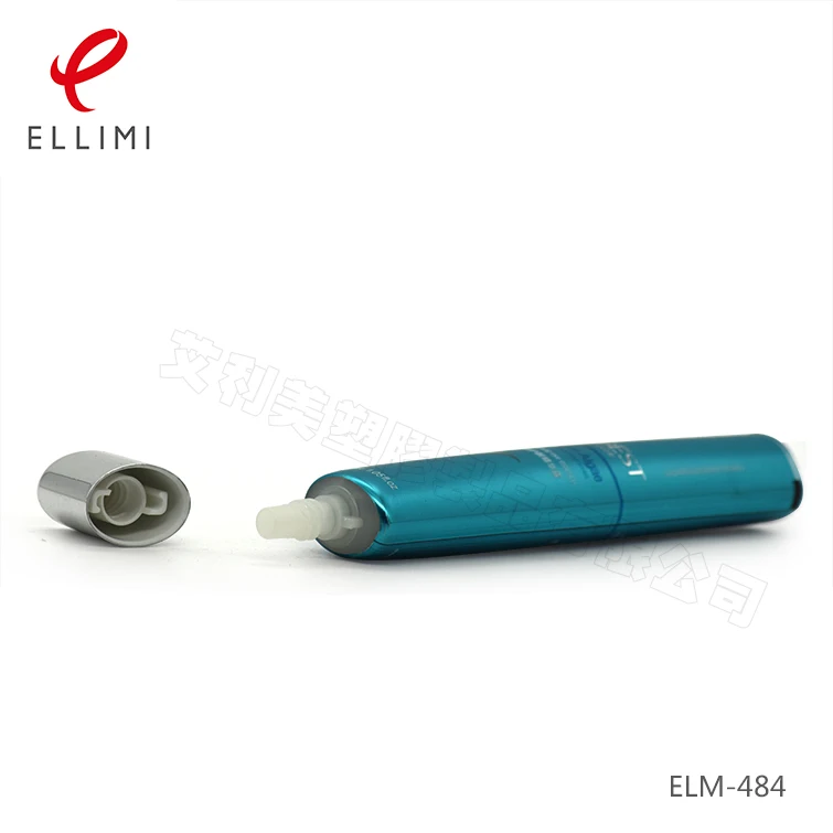 22mm Unique Flat Cap Soft Tube for Eye Creams Serums and Gels Front and Back Filling