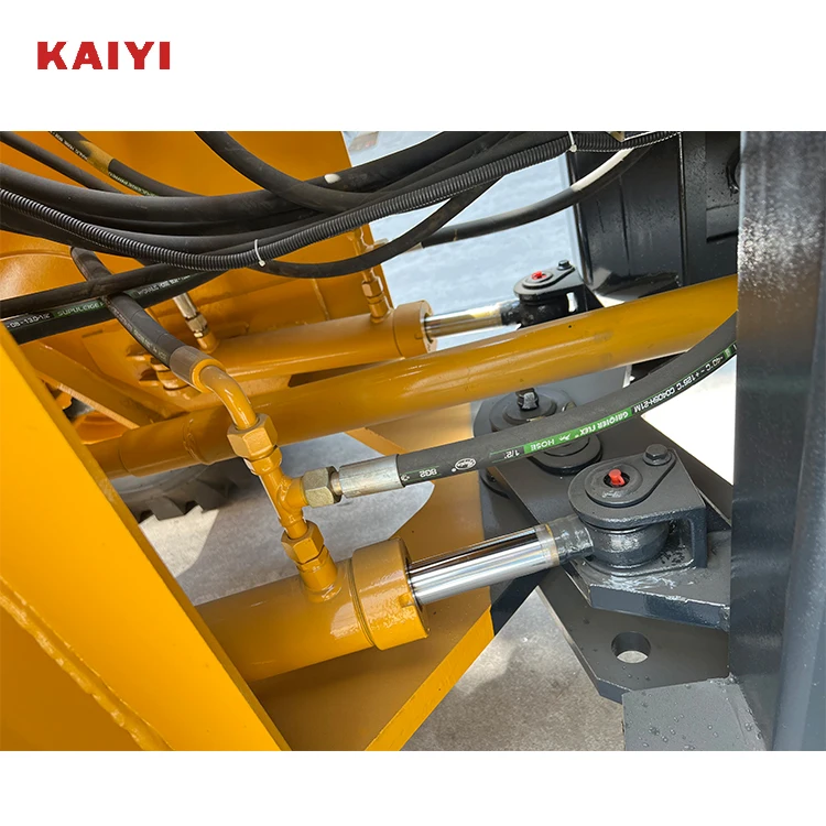 Shandong Kaiyi 10-80s Professional Backhoe Loader Mini Wheel Tires Loader And Excavator For Sale