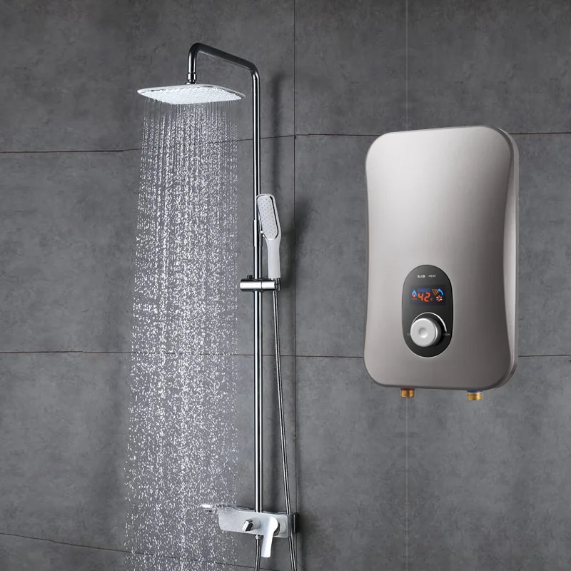 220-240V 10Kw Hot Sale touch control Quickly Heating multi point use instant water heater