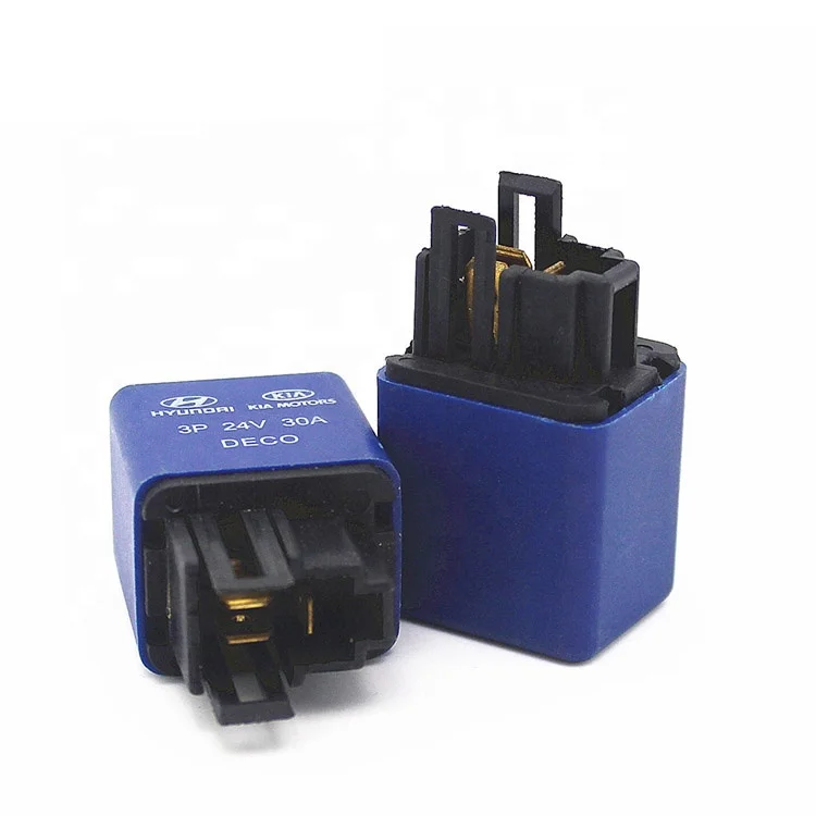 Синий цвет завод прямой поставщик 3PIN 12 В KI авто реле