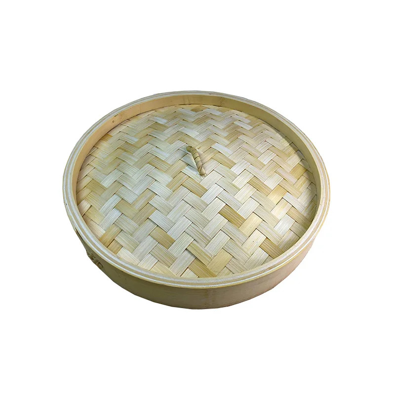 Amazon продает 2 яруса ручной работы пароварки пельменей решетка для варки фрукты и овощи мясо Бамбуковая решетка для варки на пару корзина с ручкой