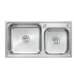 Handmade Kitchen Sink Carton Box Single Bowl Stainless Steel 304 Square Modern Best Selling Luxury 1 Piece Silver Kitchen CN;ZHE